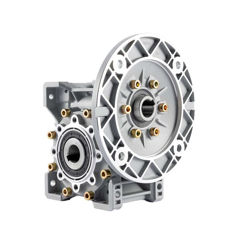 How does the RV Worm Gearbox maintain stable transmission and coolant during long periods of continuous operation?