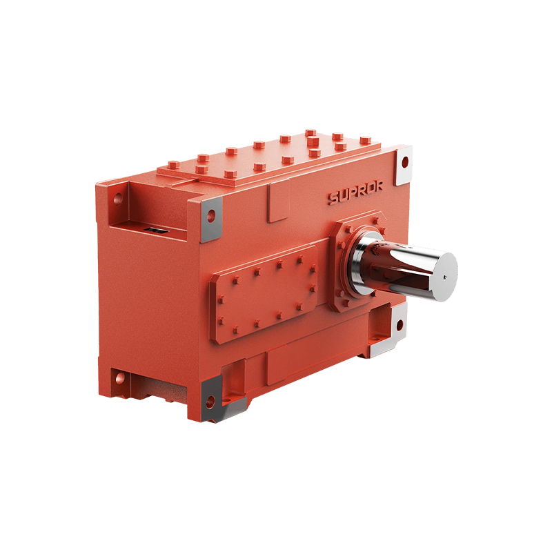 How can heat treatment processes be used to improve the mechanical properties of gears in industrial gearboxes?